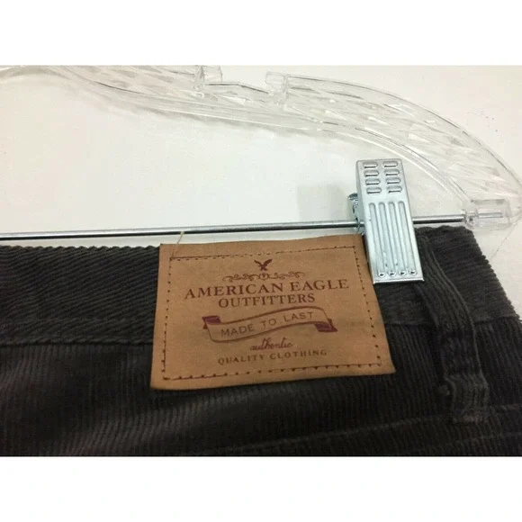 American Eagle Outfitters Jeans Women's Size 2 Brown Bootcut Corduroy - Picture 5 of 7